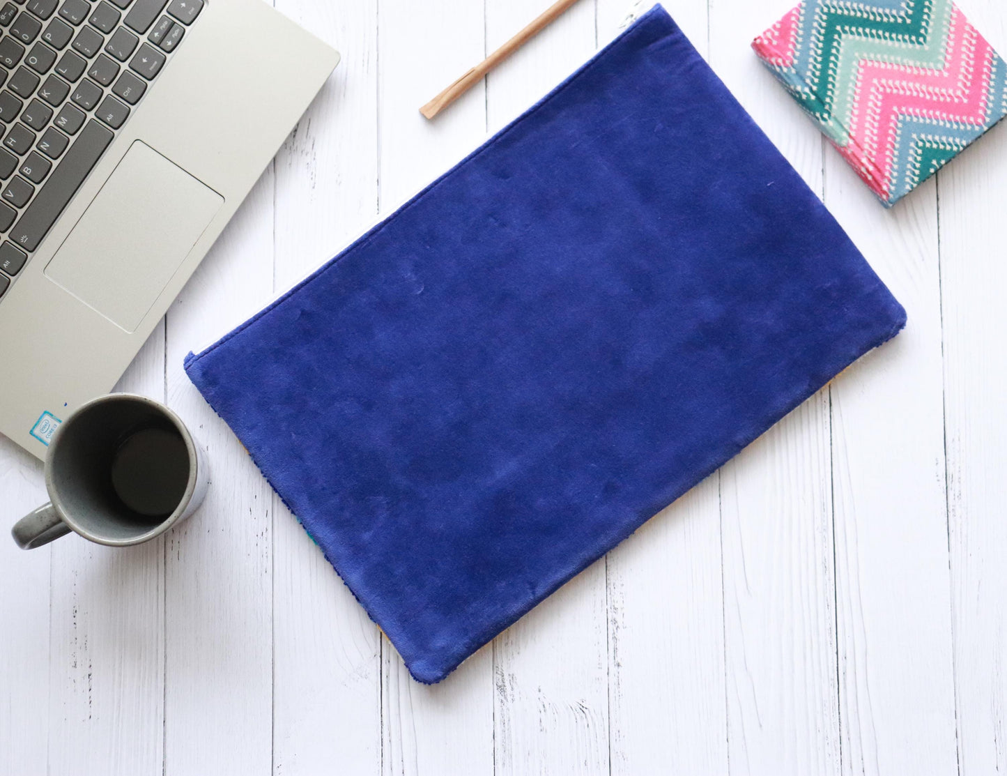 Evil Eye Punch Needle Laptop Sleeve | Handmade MacBook & Tablet Case | 8”, 11”, 13” Sizes | Boho Tech Sleeve | Protective Gift for Students