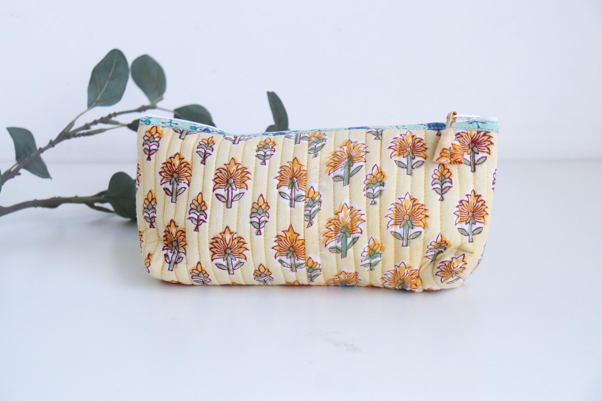 The Everyday Makeup Bag - Yellow