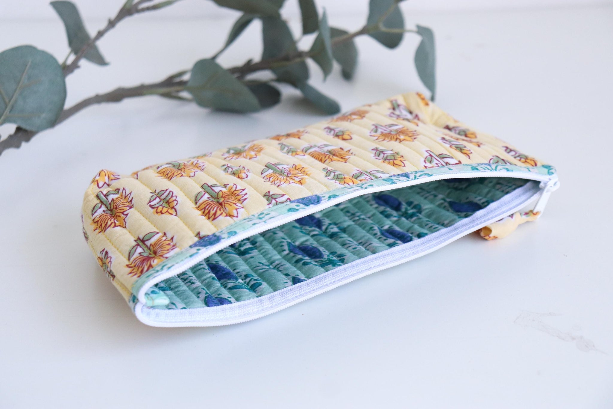 The Everyday Makeup Bag - Yellow