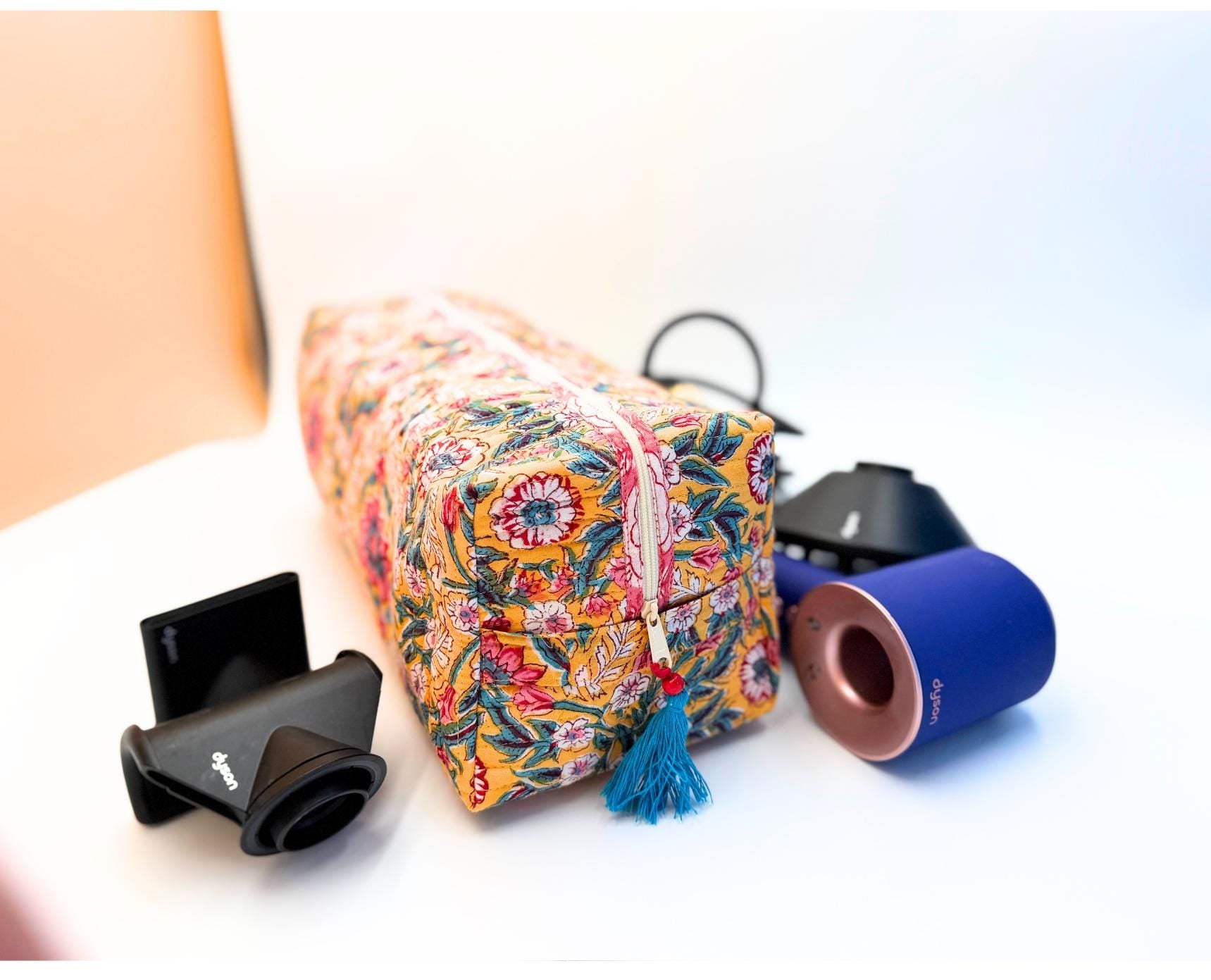 The Airwrap Travel Case - Yellow & Green