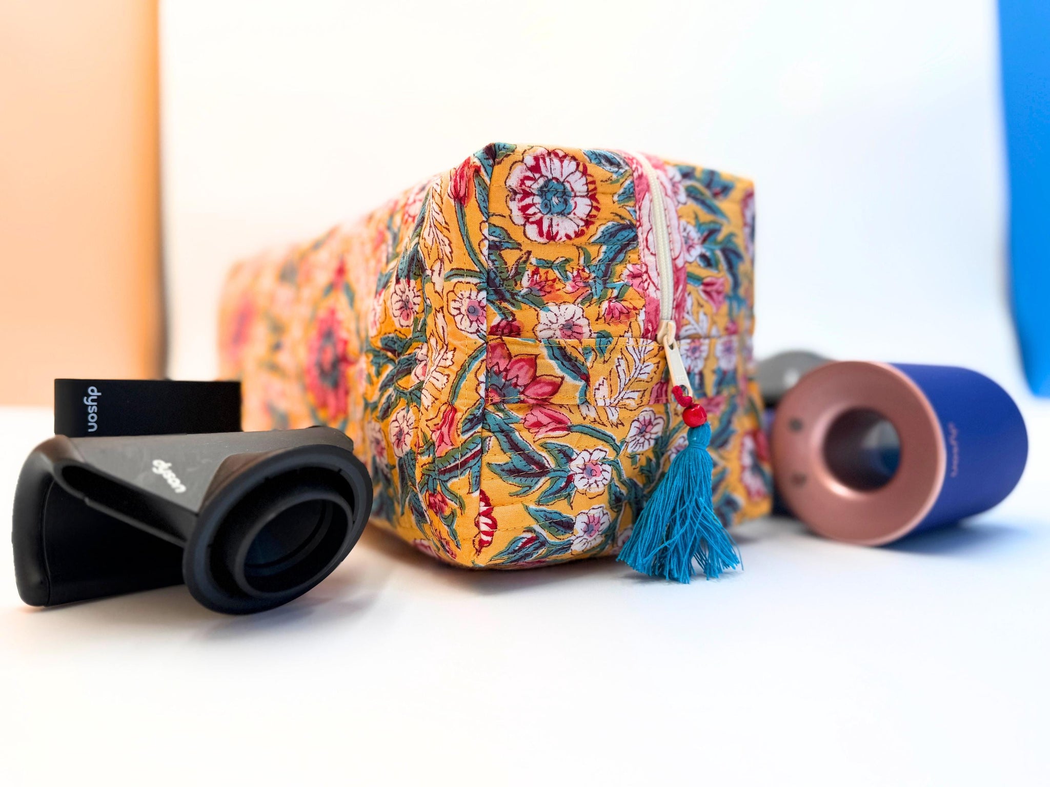 The Airwrap Travel Case - Yellow & Green