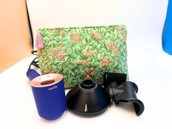 Dyson Airwrap Travel Case Set with Makeup Bag