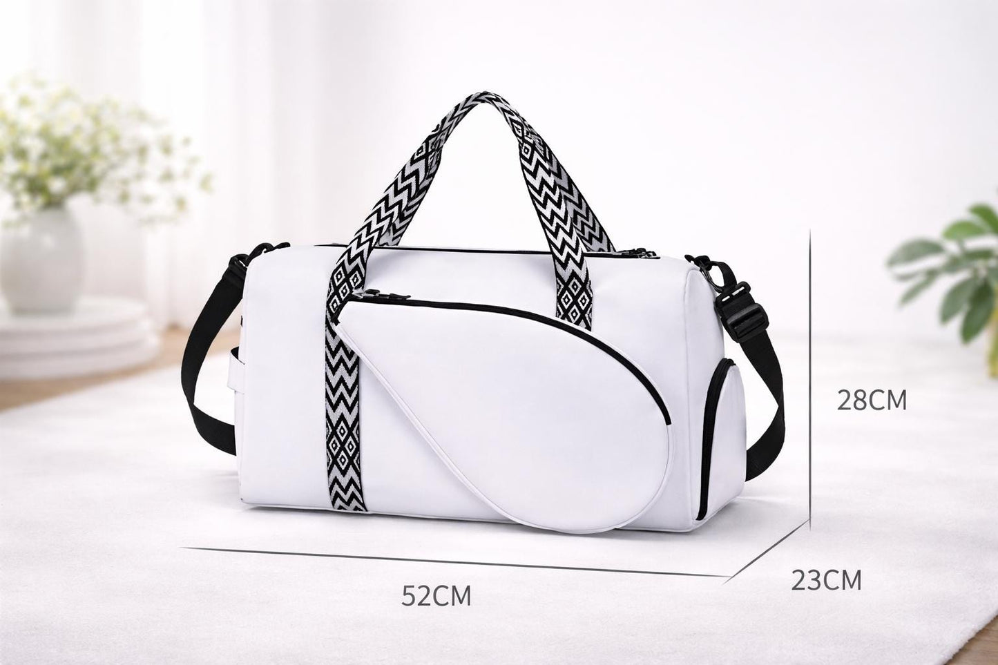 Badminton Racket Bag Oxford Cloth | Large 30–40L Sports Duffel | Lightweight Gym & Travel Bag | Gift for Badminton Players