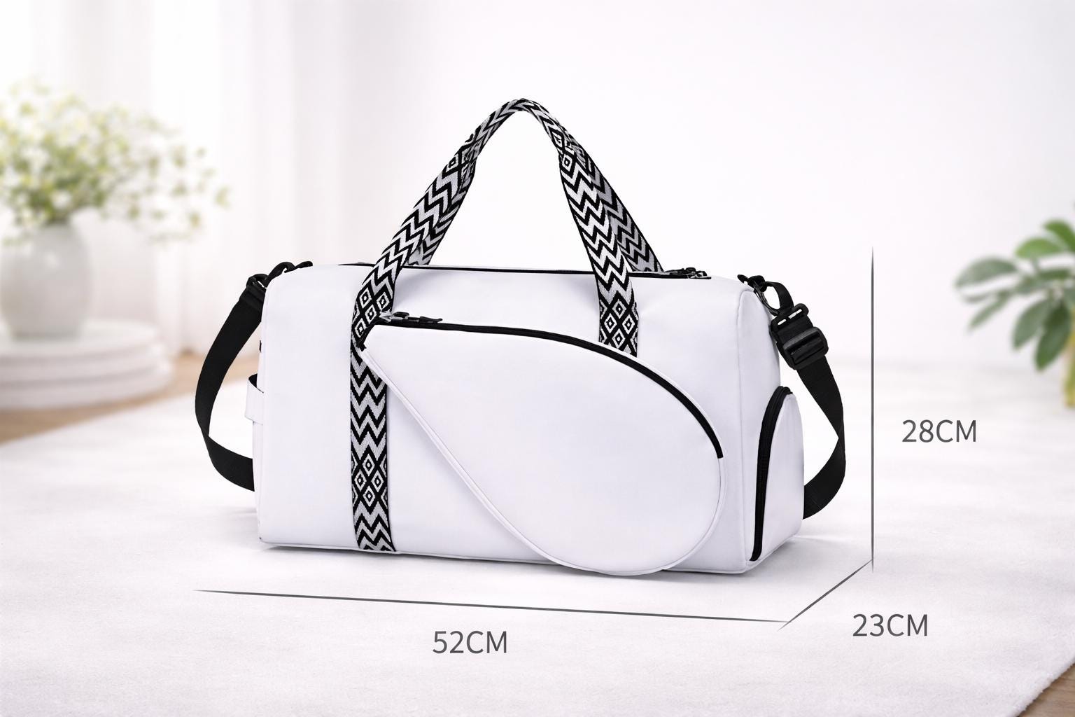 Badminton Racket Bag Oxford Cloth | Large 30–40L Sports Duffel | Lightweight Gym & Travel Bag | Gift for Badminton Players