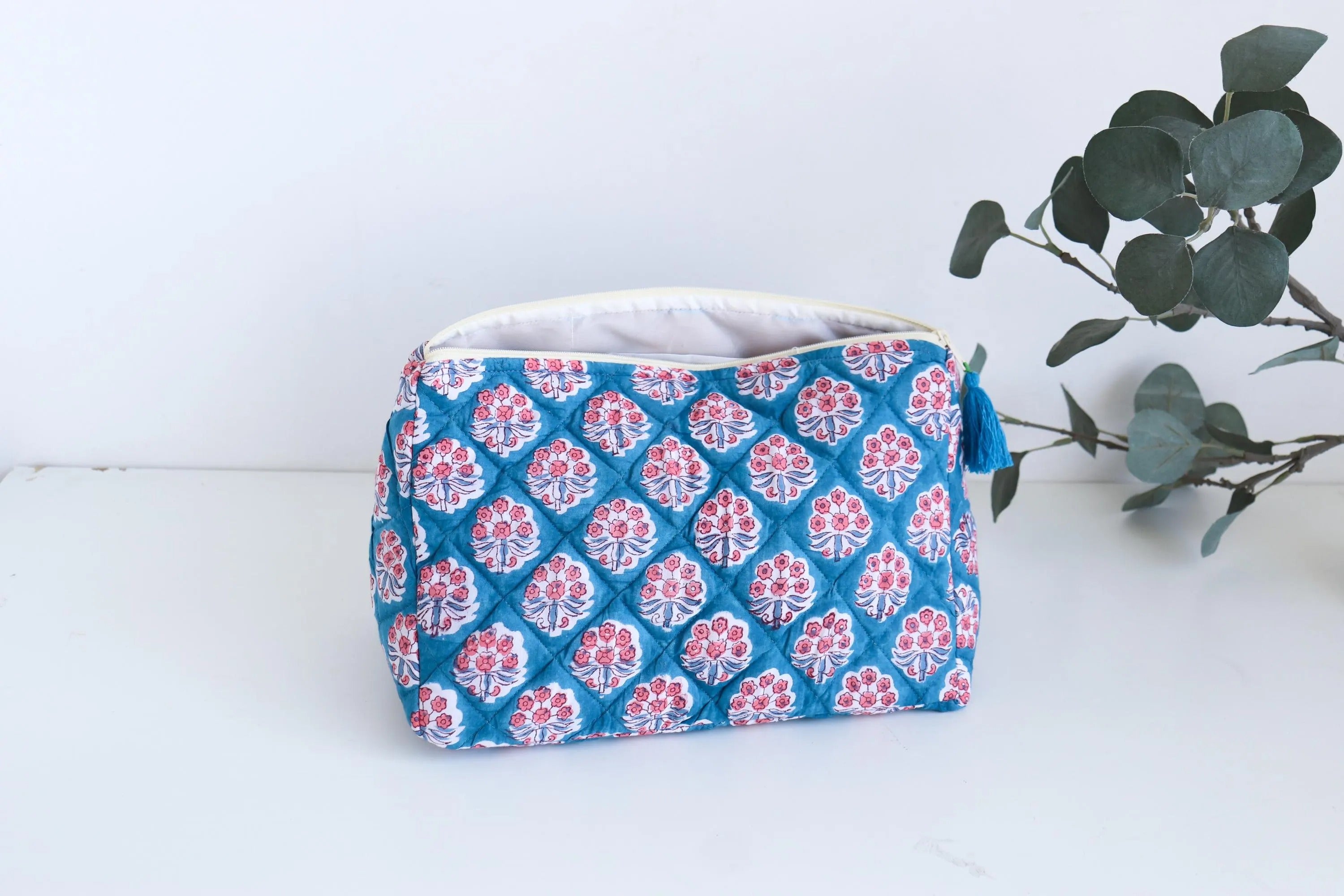 Blue Waterproof Travel Toiletry Bag