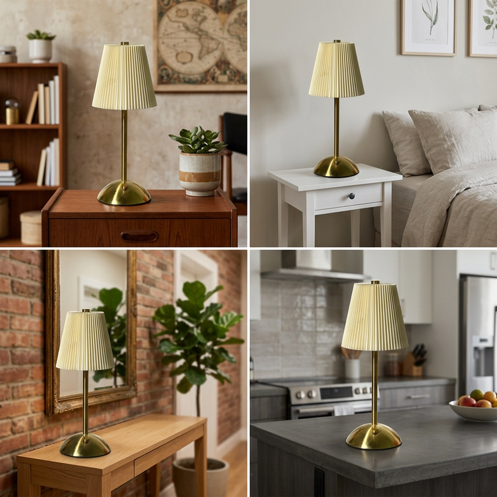 The Éloise Pleated Table Lamp