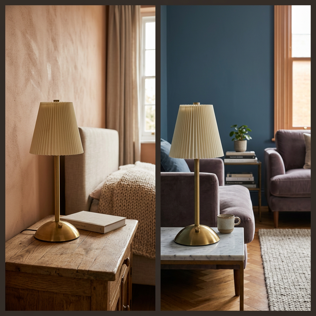 The Éloise Pleated Table Lamp