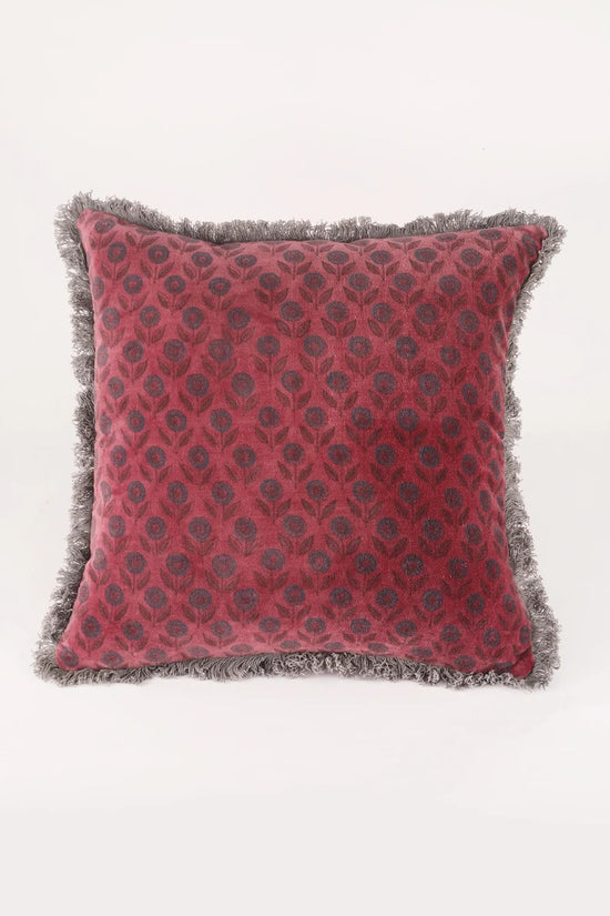 Wine Red Pillow Cover