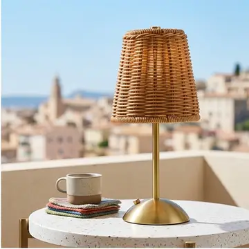 Kyoto Luxe Handwoven Table Lamp