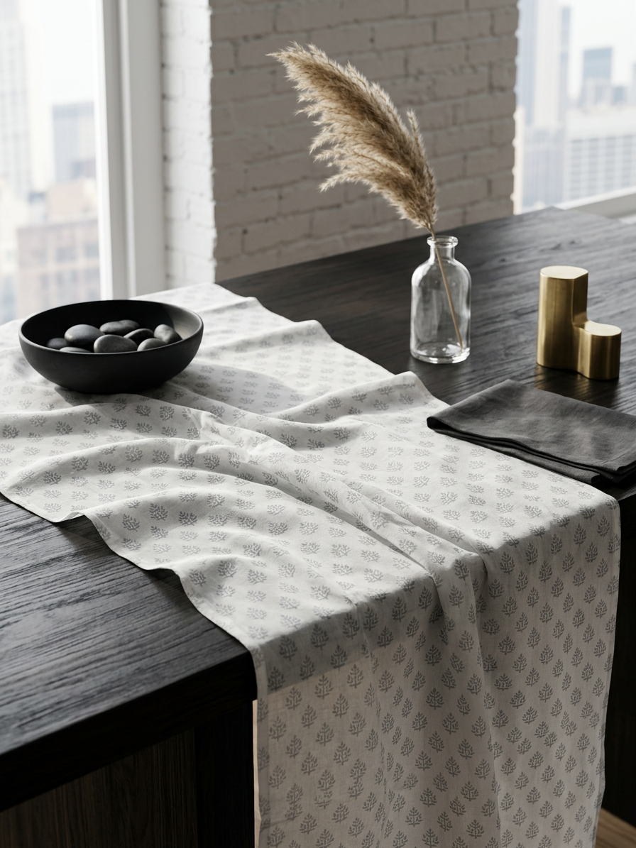 White Mist Semi Sheer Curtains